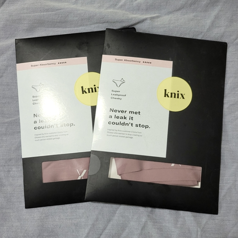 Knix Super Leak proof Cheeky size M